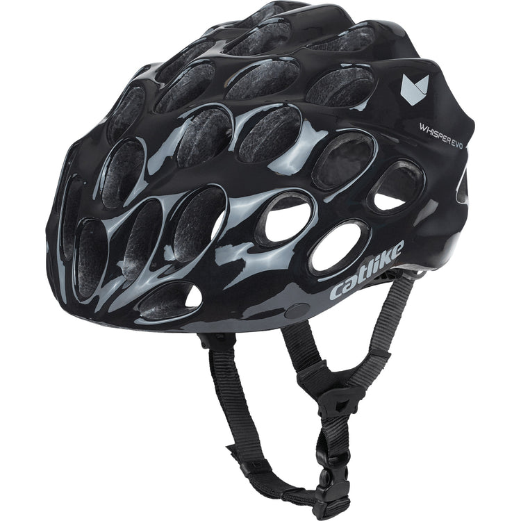Catlike racehelm whisper evo maat l 58-61cm zwart mat