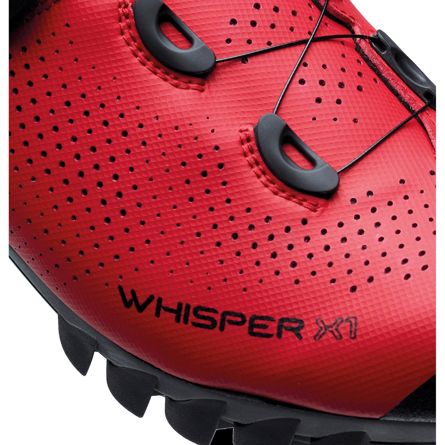 Buzaglo MTB schoenen Whisper X1 MTB Nylon maat 44 rood