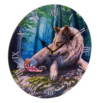 Lisa parker fairy stories fee wolf bedrukte klok