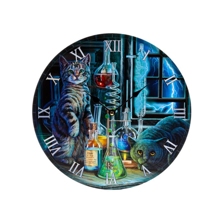 Lisa parker jekyll hyde katten bedrukte klok