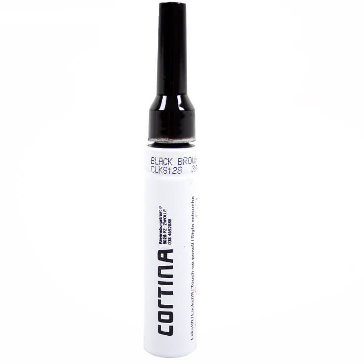 Cortina lakstift black brown ral 8022 gloss