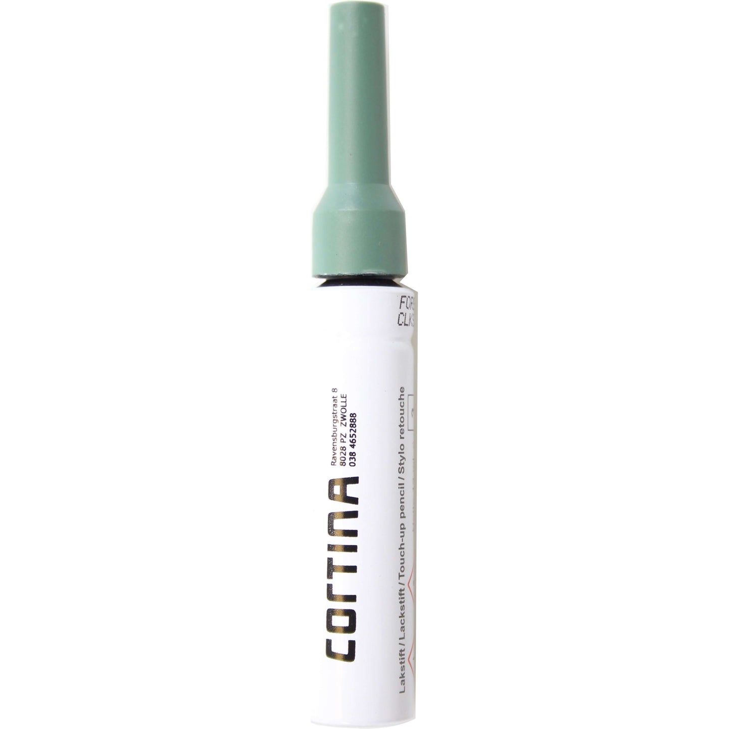 Cortina lakstift forest green pms 5615 matte