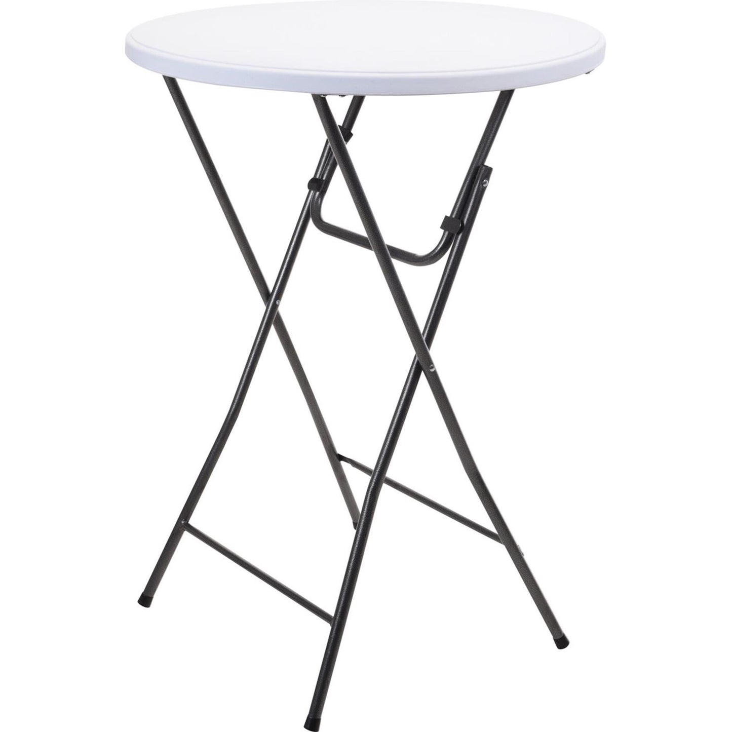 Statafel wit ø80xh110cm