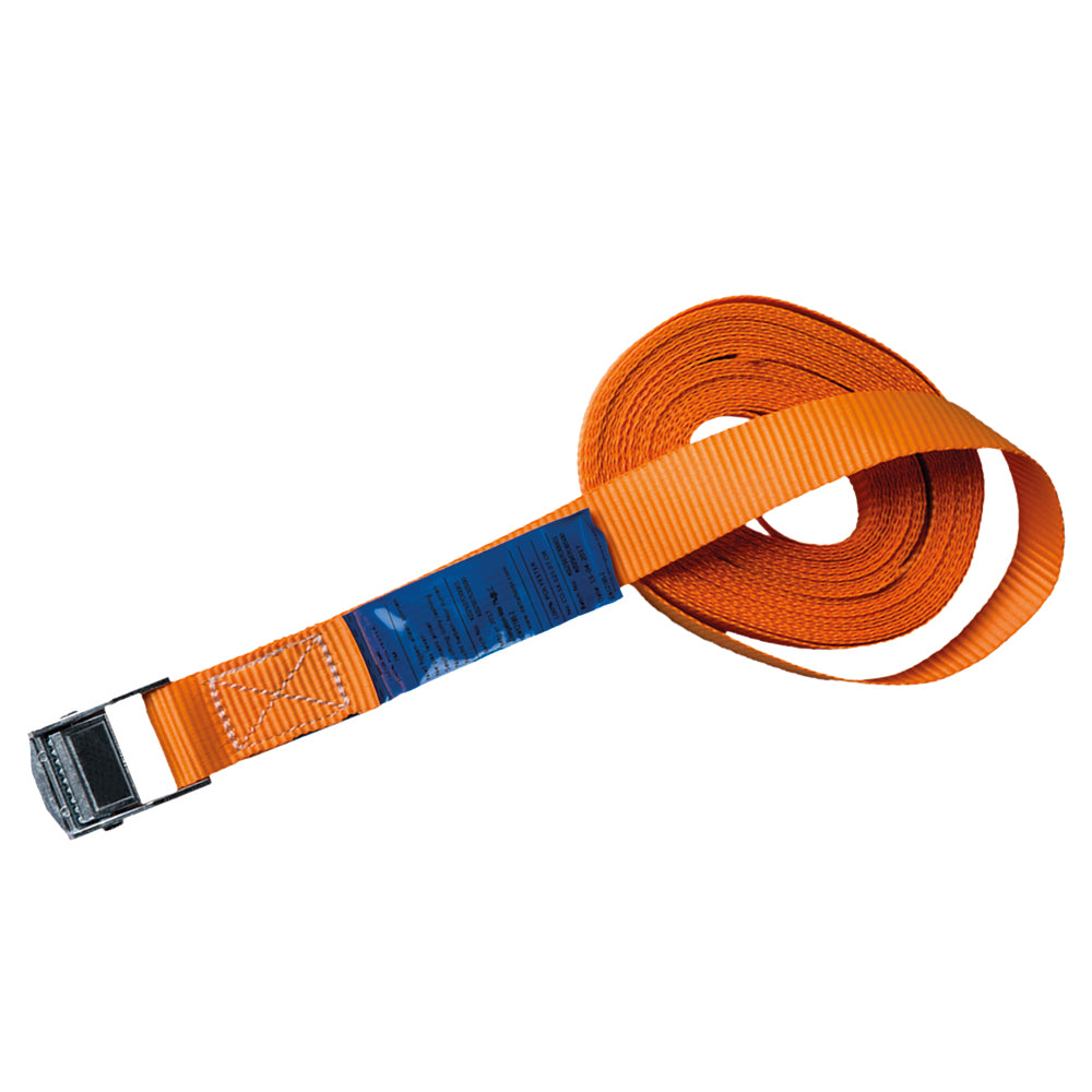 Delta 1-delige omsnoerband met gesp | volgens en 12195-2 | 7 m | 25 mm - co.sk.025.07.or co.sk.025.07.or