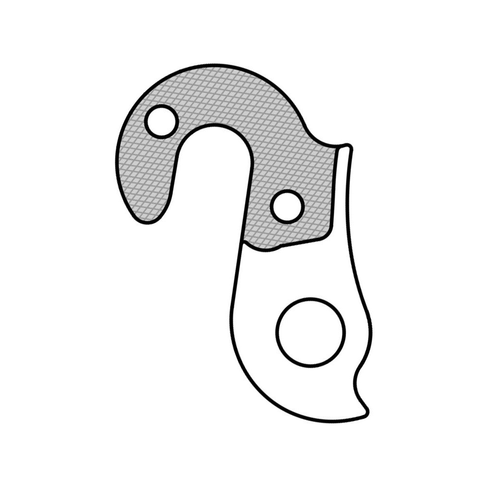 Union derailleurpad GH-245 Bulls, Focus, Raleigh