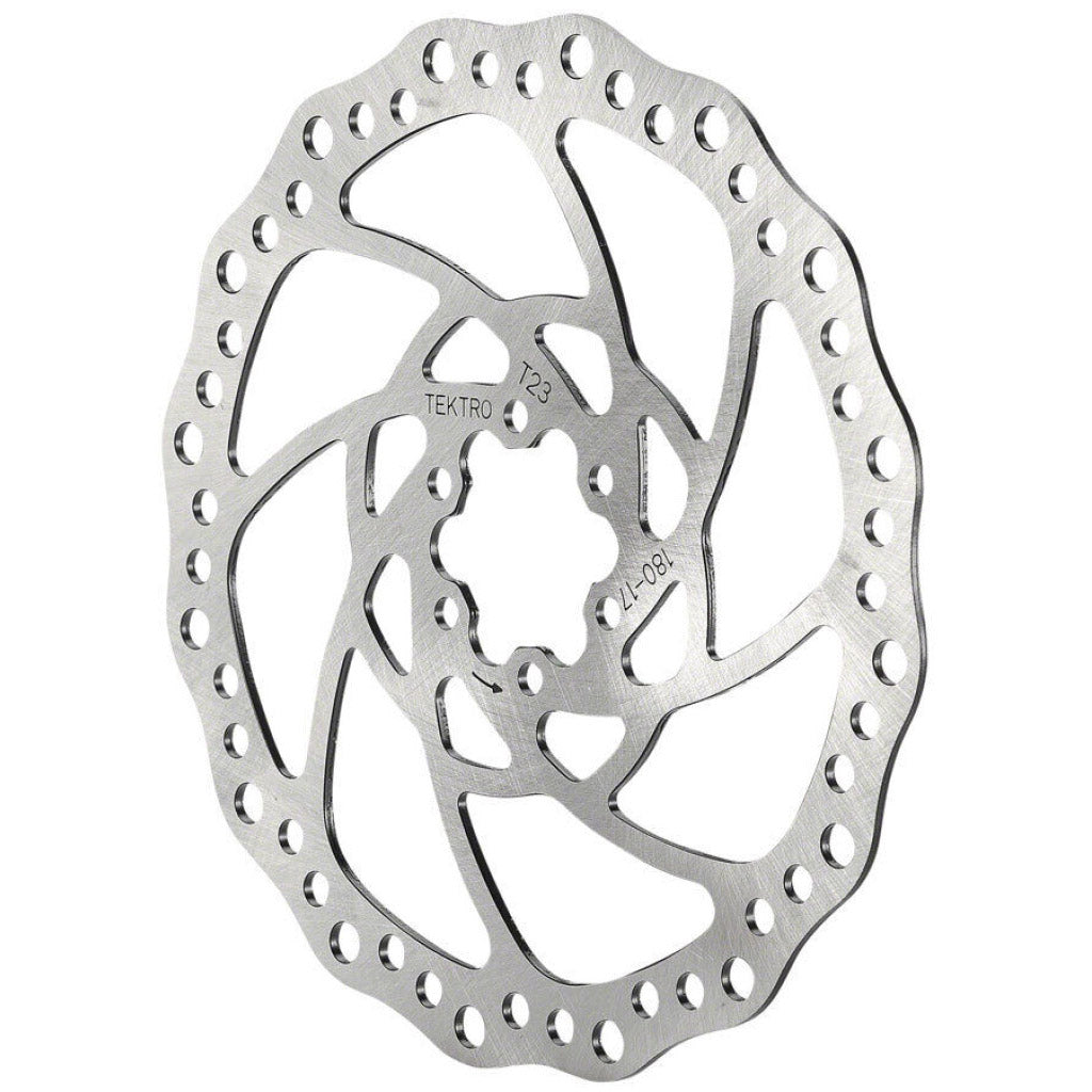 Tektro remschijf tr160-17 ø160 2.3mm zilver