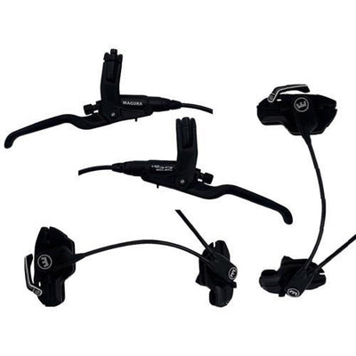 Magura bikes magura hydraulische remset hs22i 1100 2100mm zwart oem