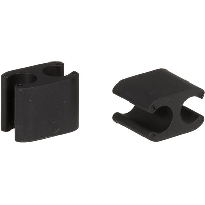 Elvedes kabelclips duo zwart 5+2,5mm(di2) (x10) cp2020101