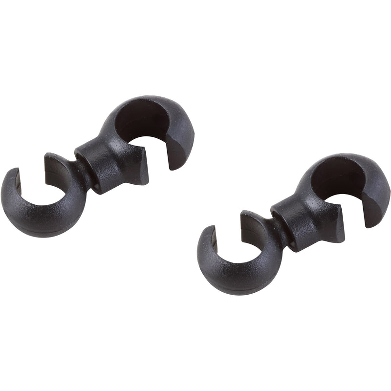 Elvedes roteerhaken 4,3-5mm pvc zwart (4x) cp2015141