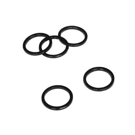 Vwp balhoofdtussenring spacer alu 3mm 1 zwart p 5