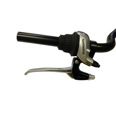 VWP Saccon Remgreepset voor Shimano Nexus 7V zwart zilver