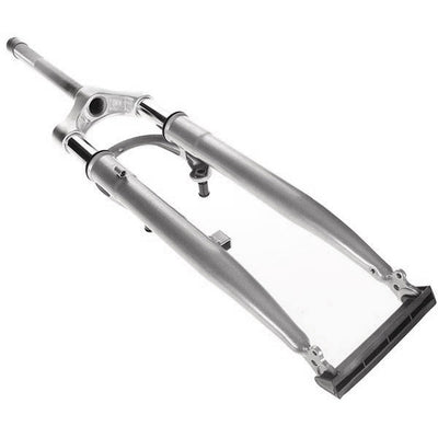 voorvork verend 28 inch hybride 1 inch zilver