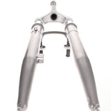 voorvork verend 28 inch hybride 1 inch zilver - afbeelding 4