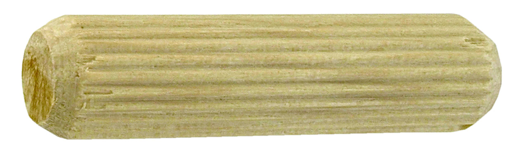 Connex houten deuvel geribbeld 8x40 40st - com900102