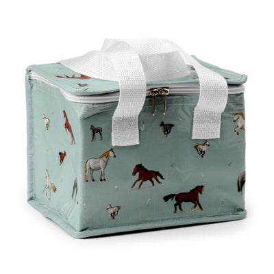 Wilgen boerderij paarden rpet duurzame koeltas lunchtas