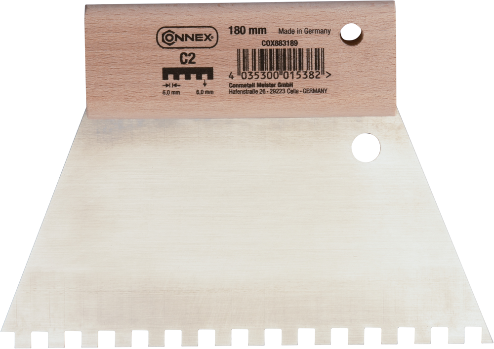 Connex lijmkam 180mm 6x6mm c2 - cox883189