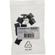 Elvedes kabelclips duo 5,0+5,0mm zwart (10st)