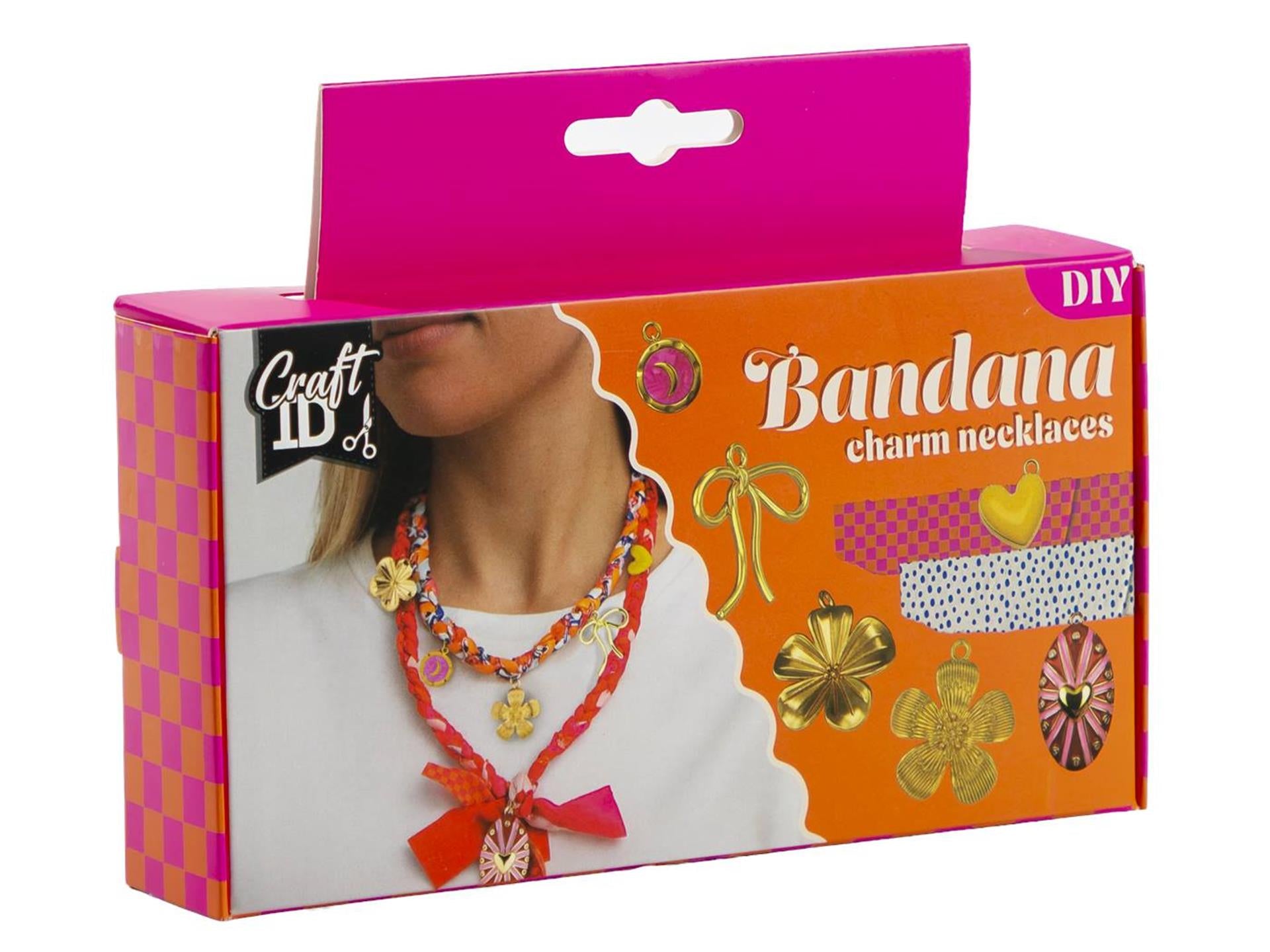 Craft id bandana ketting met bedels