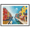 Moxy diamond painting, 40x50cm, canal