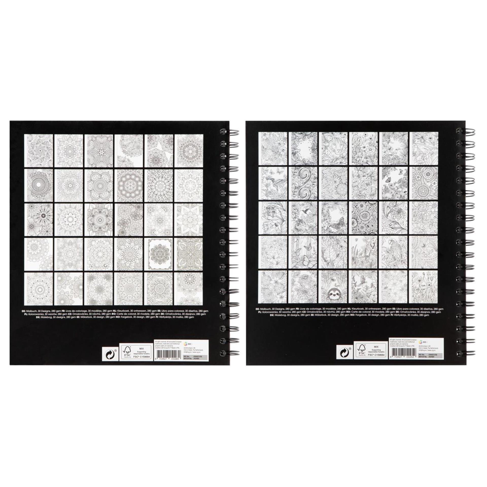 Craft id kleurboek 22,8x25,3x1,8cm