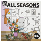 Craft id kleurboek cute comfy 20x20cm, 4ass - afbeelding 2