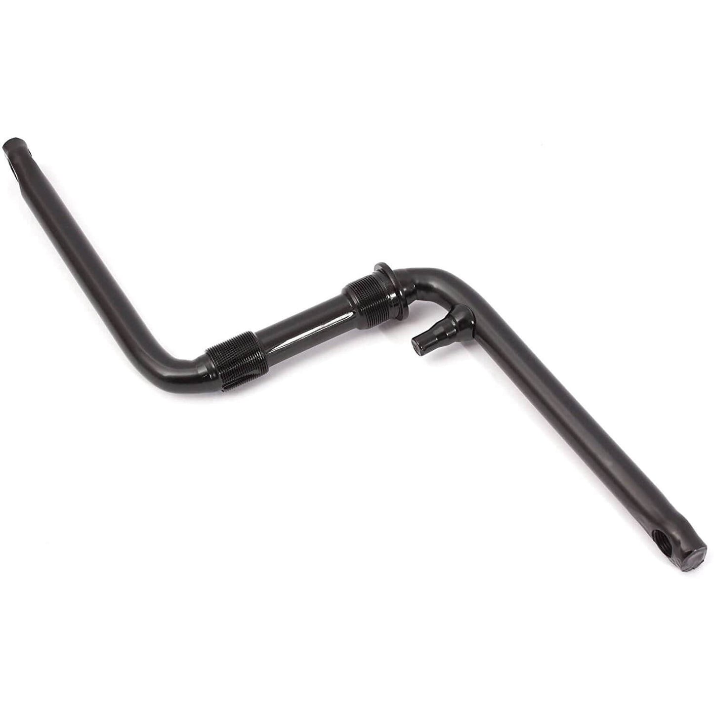 Bmx one-piece crank 175mm zwart
