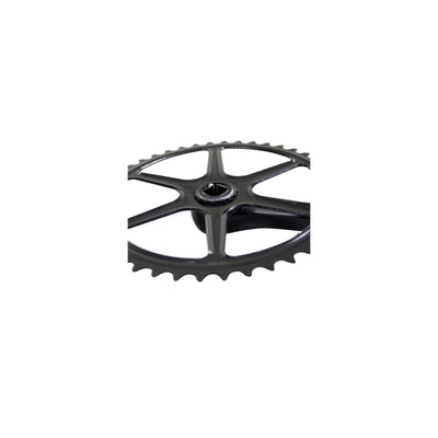 crankstel 46t 170 alu zwart