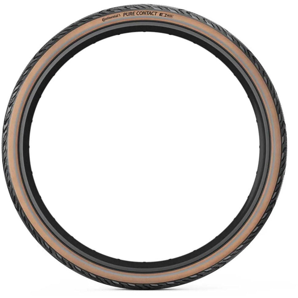 Continental vouwband pure contact 55-622 zwart bruin