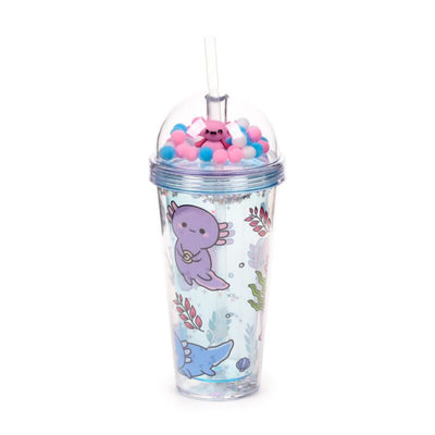 Adoramals maddie de axolotl dubbelwandige beker