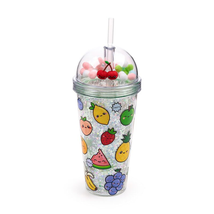 Foodiemals fruit dubbelwandige beker