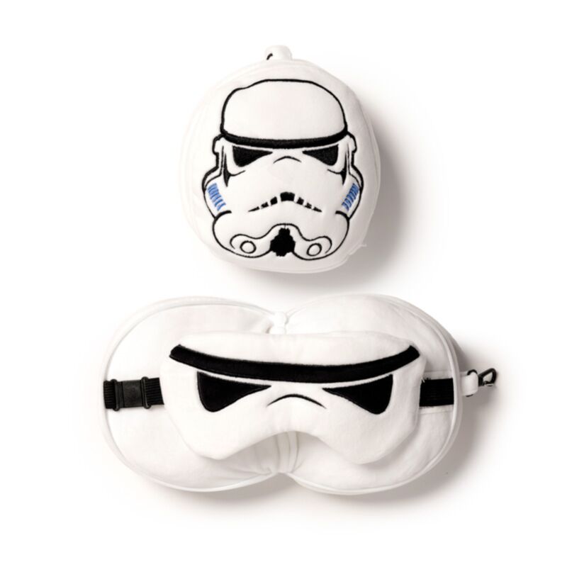 Ty relaxeazzz pluche the original stormtrooper rond reiskussen slaapmasker