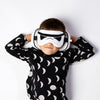 Relaxeazzz pluche the original stormtrooper rond reiskussen slaapmasker