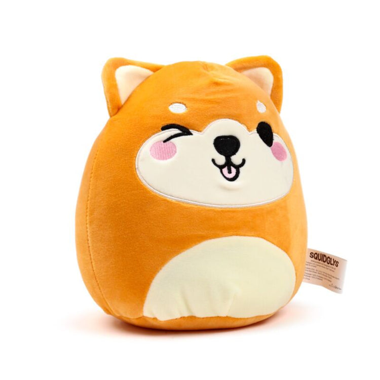 Pluche squidglys shuggs de shiba inu hond adoramals huisdieren