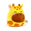 Pluche squidglys raffi de giraffe adoramals wilde dierene dieren