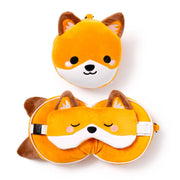 Ty relaxeazzz adoramals finnick de vos rond reiskussen slaapmasker - afbeelding 1