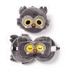 Ty relaxeazzz adoramals winston de uil rond reiskussen slaapmasker