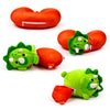 Swapseazzz adorasaurs dinosaurus 2-in-1 pluche reiskussen