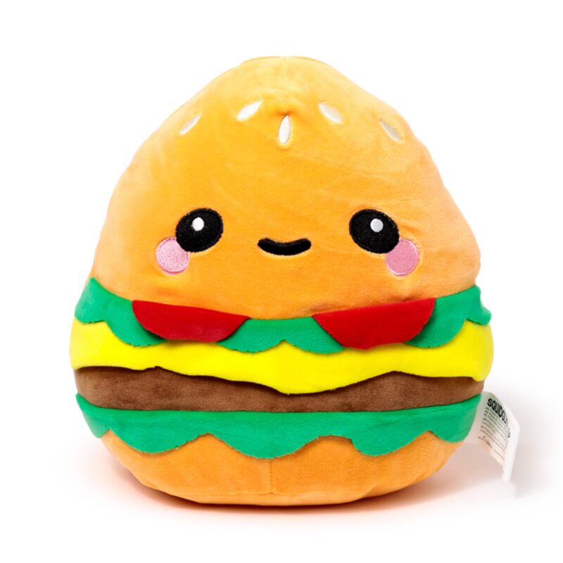Pluche squidglys foodiemals hammy de burger