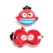 Ty relaxeazzz jolly roger piraat bembo de papegaai reiskussen slaapmasker - afbeelding 1