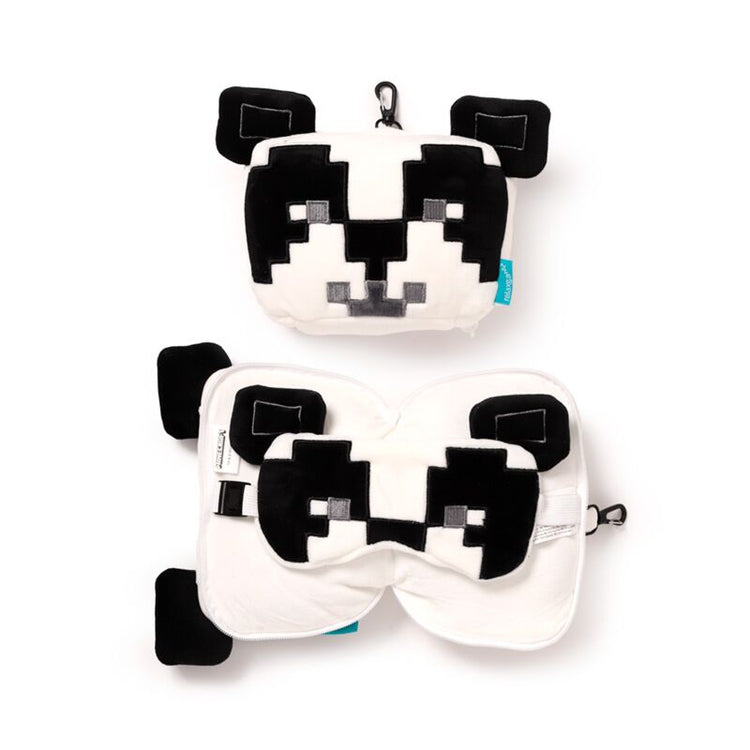 Union relaxeazzz minecraft panda rond reiskussen slaapmasker