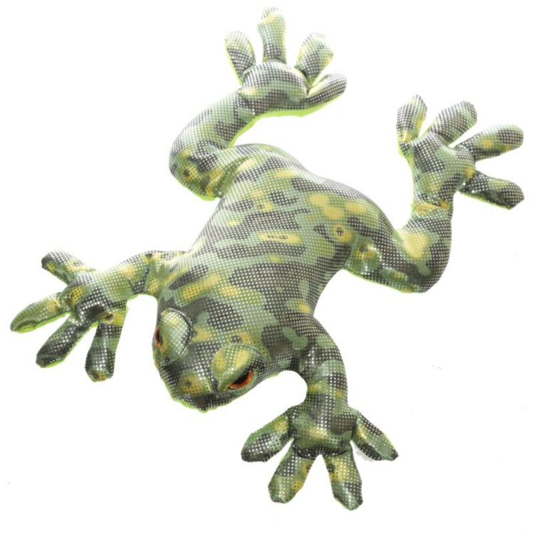 Kikker dierenknuffels zanddieren 30cm