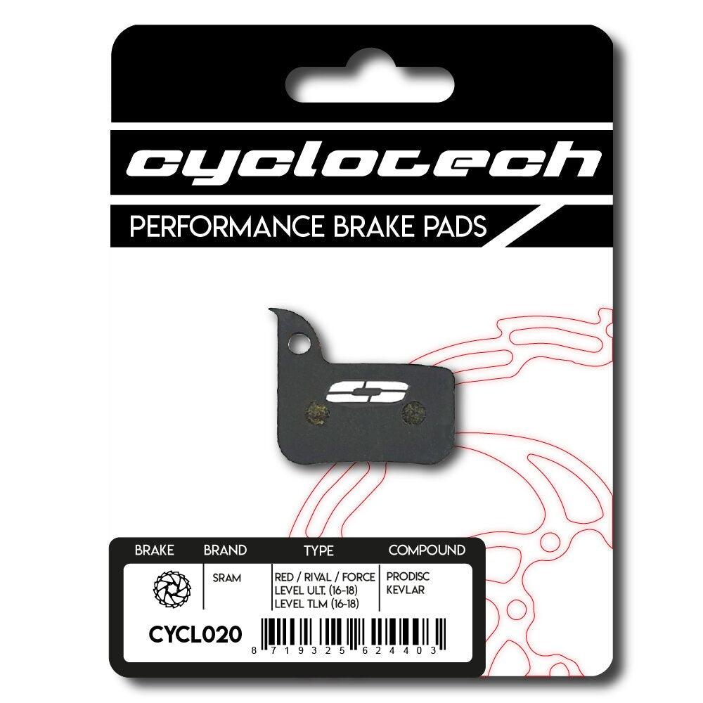 Cyclo tech schijfremblok prodisc kevlar sram red rival