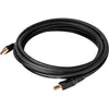 Club 3d displayport 1.4 hbr3 kabel (zwart, 5 meter, 8k 60hz)