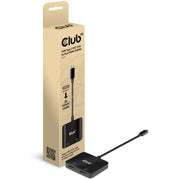 Club 3D USB-C (male) naar Dual HDMI (female) 4k 60HZ MST H - afbeelding 1