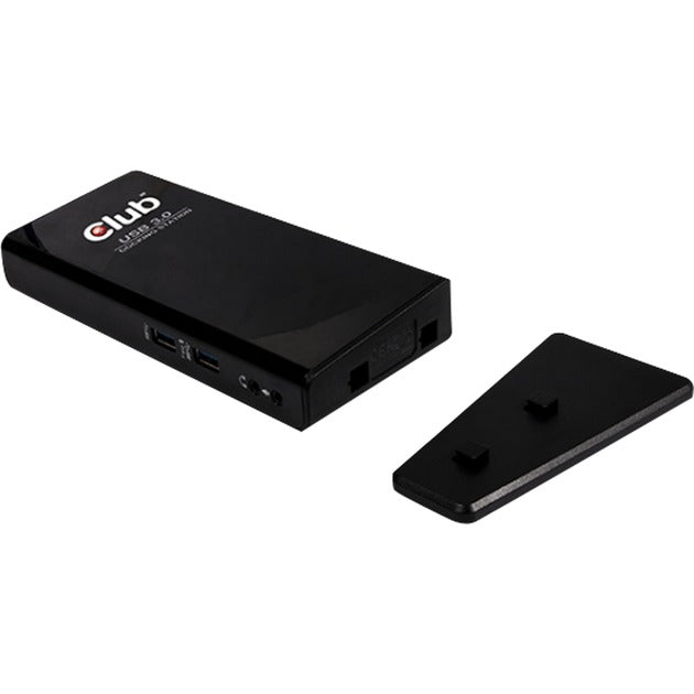 Club 3d usb gen 1 type a dual display docking station (zwart, csv-3242hd, retail)