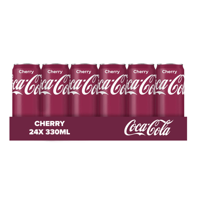 Coca-cola cherry blik (24x 33cl)
