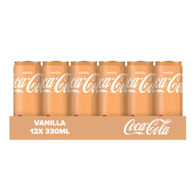 Coca-cola vanilla blik (24x 33cl)