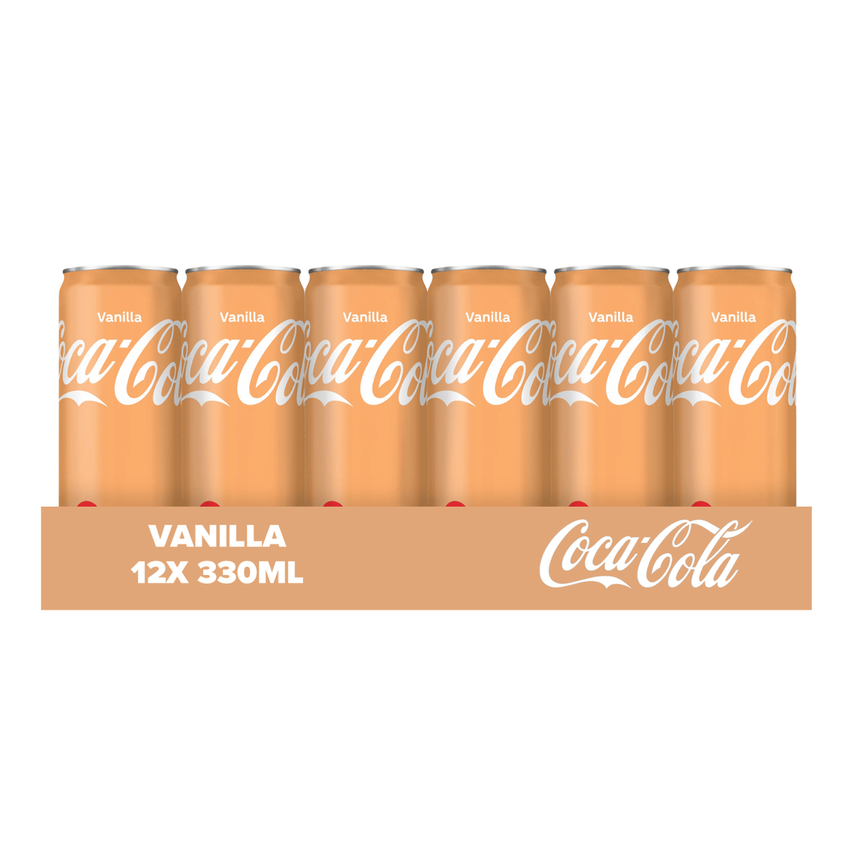 Coca-cola vanilla blik (24x 33cl) (kopie)