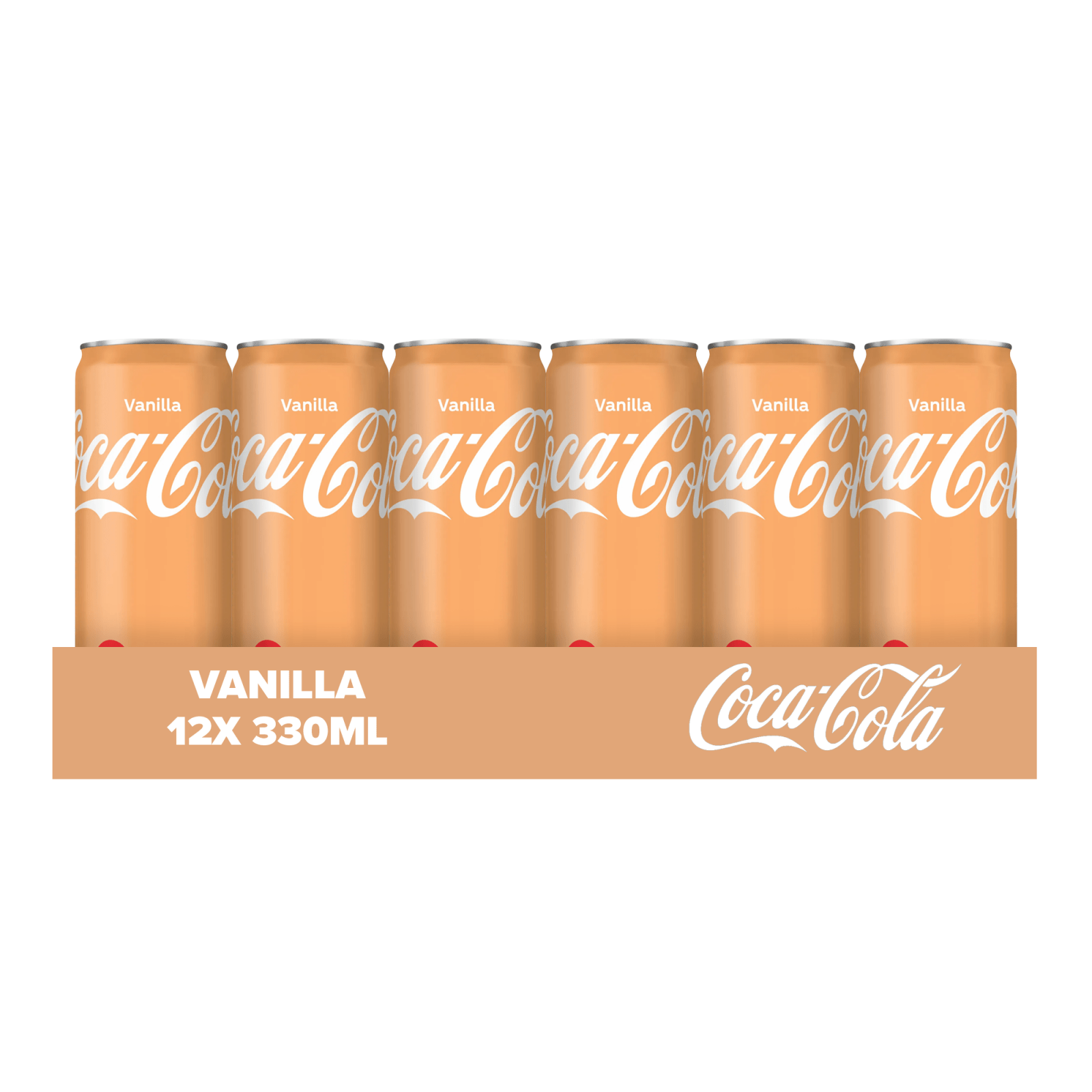 Coca-cola vanilla blik (24x 33cl) (kopie)