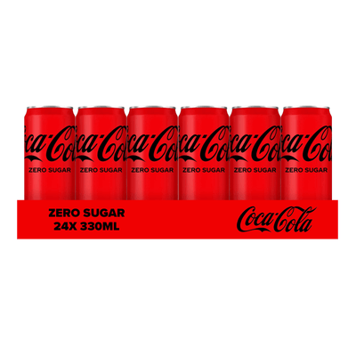 Coca-cola zero blik (24x 33cl)